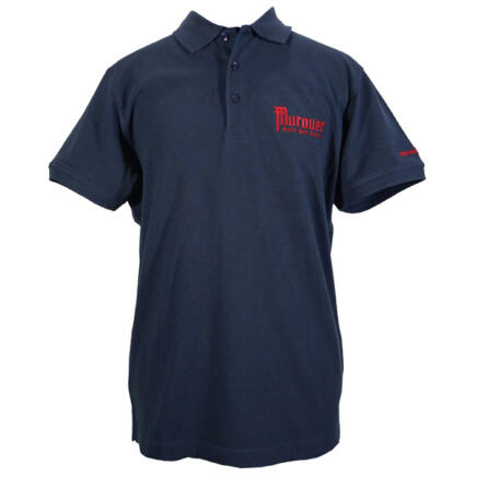 Murauer Bier Polo in der Farbe blau