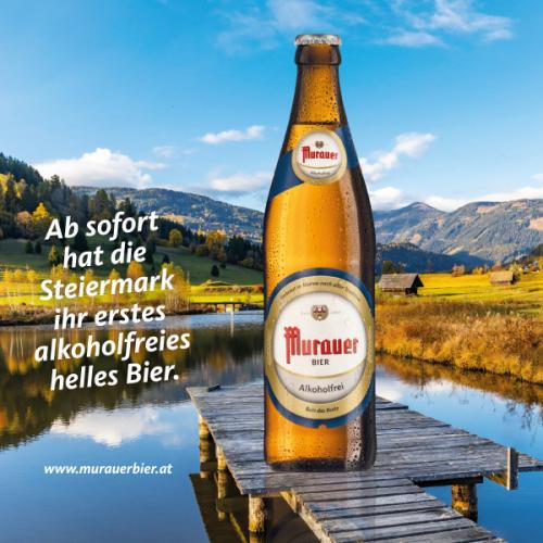 Ankündigung Produkteinführung Murauer Alkoholfrei