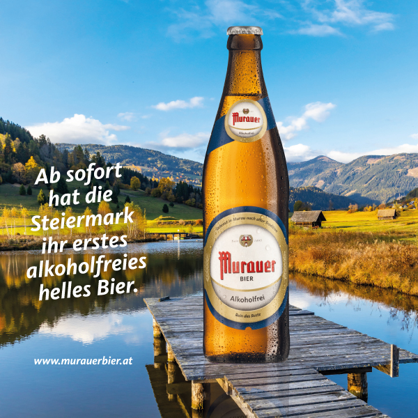 Ankündigung Produkteinführung Murauer Alkoholfrei