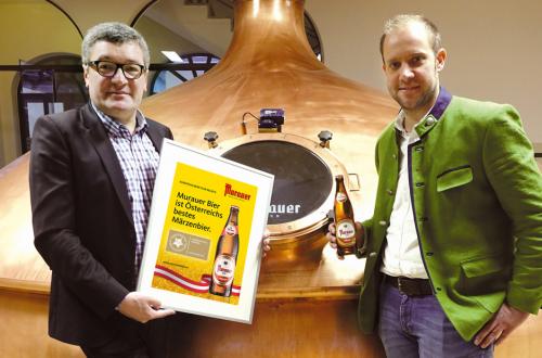 Murauer Märzenbier ist bestes Märzenbier Österreichs.