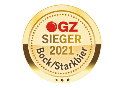 Medaille für das Bockbier ÖGZ Sieger 2021