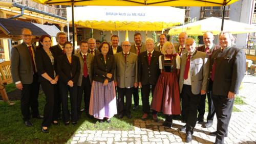 Generalversammlung 2022 mit allen Vorständen und Aufsichtsräten der Brauerei Murau