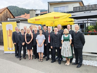 Generalversammlung 2024 mit allen Vorständen und Aufsichtsräten der Brauerei Murau