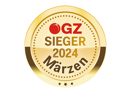 Medaille für das Märzenbier ÖGZ Sieger 2024
